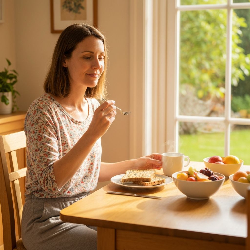 Regelmäßige Mahlzeiten